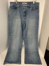 Tommy Hilfiger Women&#39;s Mid Rise Straight Leg Med Wash Blue Jeans Size 14... - $439.88 MXN