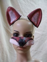 Fun Red Fox Ears Headband &amp; Nose Costume Set Nick Wilde Zootopia Hound U... - £11.77 GBP
