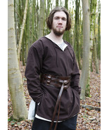Medieval Cotton Tunic / Undershirt – Brown | Authentic Historical Shirt  - $1,472.03 MXN