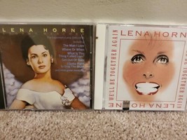 Lot of 2 Lena Horne CDs: Stormy Weather, We&#39;ll Be Together Again - £6.82 GBP