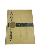 University of Oklahoma Sooner 1957 Yearbook OU Norman College - £27.70 GBP