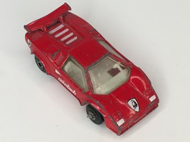 Matchbox Lamborghini Countach LP5000S Toy Sports Car 1985 Red 1:56 China... - £2.34 GBP