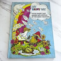 Vintage My Rainy Day With Rainy Day Games &amp; Puzzles By The Magic Compute... - $14.84