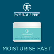 Fabulous Feet Foot Scrub Removes Dry &amp; Hard Skin For Super Soft Feet – Softens - £21.64 GBP