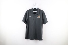 Nike Mens Medium Minor League Baseball Toledo Mud Hens Collared Polo Shirt Gray - £26.00 GBP