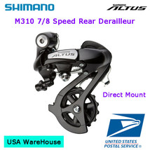Shimano Altus RD-M310 8 Speed Direct Mount Rear Derailleur Black MTB - $17.98