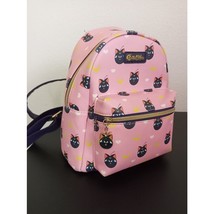 Loungefly Sailor Moon Pink Mini Backpack Luna P Cat Charm Faux Leather P... - $71.25