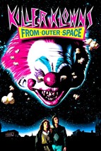 1988 Killer Klowns From Outer Space Movie Poster 11X17 Clowns Cotton Candy  - £9.76 GBP