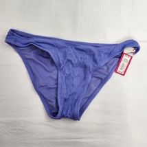 Bikini Bottoms Purple Textured Women&#39;s Large NWT - $11.88