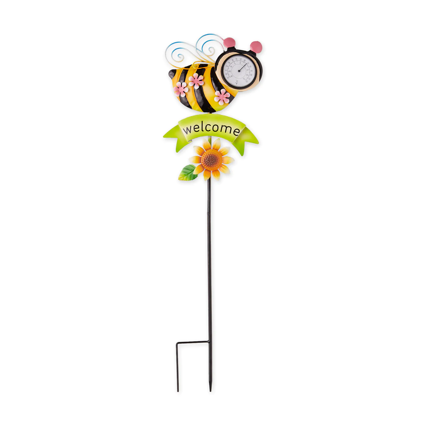 Thermometer Garden Stake-Garden Bee - £34.25 GBP