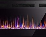50&quot; Electric Fireplace In-Wall Recessed And Wall Mounted 1500W Fireplace... - $444.99