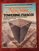 NEW YORK Magazine July 31 1978 1166 Skyscraper Harry Reasoner Litchfield Hills, - £12.63 GBP