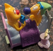 Burger King Cat &amp; Dog 1999 Bed Time Story Nickelodeon VINTAGE COLLECTIBL... - $8.10