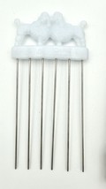 Vintage Glamour Lift Crown 5-Prong Hair Comb Poodle w/Case &amp; Instructions - $349.95 MXN
