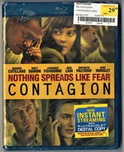 Contagion (Movie-Only Edition + UltraViolet Digital Copy) [Blu-ray] DVDs Sealed! - £5.42 GBP