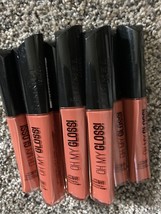 Lot of 6 Rimmel Oh My Gloss! Lip Gloss - Up To 6 Hours 135 Sippin - $14.65