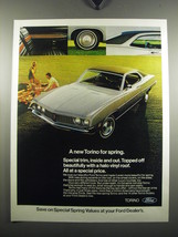 1971 Ford Torino Ad - A new Torino for spring. Special trim, inside and out. - $18.49