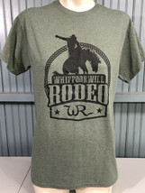 Whippoorwill Rodeo Illinois Green Medium T-Shirt  - $13.75