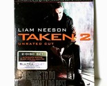 Taken 2 (Blu-ray/DVD, 2012, Widescreen Unrated) Like New w/ Slip !  Liam... - $5.88