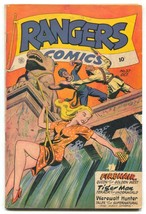 Rangers Comics #37 1947- MATT BAKER- Fiction House VG - £197.08 GBP