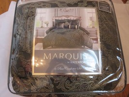Waterford Marquis Logan 6P King comforter set Black Gold - £151.25 GBP