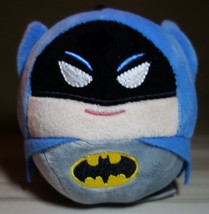 Batman Hallmark Fluffball Plush Superhero Christmas Ornament Decoration Toy 4&quot; - £6.38 GBP