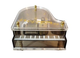 Vintage Sankyo Clear Lucite Grand Piano Music Box - £19.74 GBP