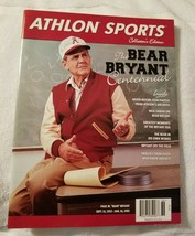 Athlon Sports Collector&#39;s Edition The Bear Bryant Centennial Alabama (2013) - £10.62 GBP