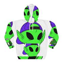 Digital Soldier Army Alien Visitor AOP Unisex Pullover Hoodie - $137.63+