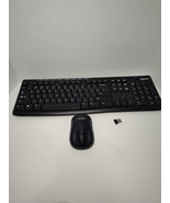 Logitech K270 Wireless Keyboard + M185 Mouse w/ USB Dongle - $17.82