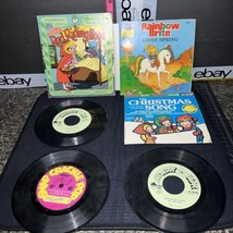 Children’s 45 RPM Records LOT of (6) Preowned Untested See Description - £15.66 GBP