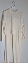 KITTENISH Cream Long Sleeve Open Back Sweater And Pants Outfit Women&#39;s S... - $291.31 MXN