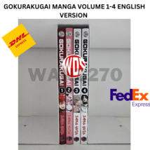 Gokurakugai Manga by Sano Yuto Volume 1-4 English Version Comic Loose/Fu... - £26.85 GBP+