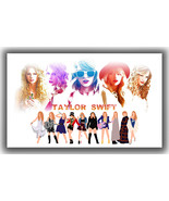 Taylor Swift Banner for Wall Decor 90x150cm 3x5ft Music Best Poliester B... - €13,07 EUR