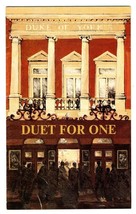 Duet For One Profram Duke of York Theatre London 1980 Frances De La Tour  - £14.02 GBP