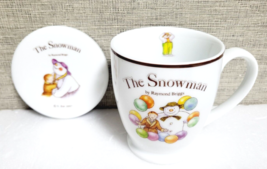 The Snowman Cup Mug With tea strainer 1997 No Box Old Suoer Rare - £66.17 GBP