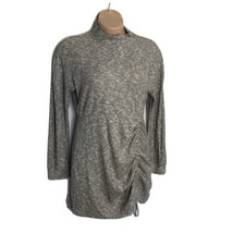 Xhilaration Cute Sweater Sheath Dress ~ Sz L ~ Gray ~Above Knee ~ Long Sleeve - £13.66 GBP