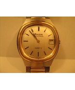 Vintage *WORKING* Analog MEN&#39;S Wristwatch BULOVA Accutron QUARTZ [h1-1] - £104.92 GBP