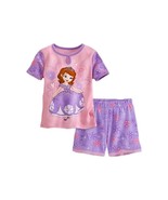 Disney Store Sofia the First PJ Pal Shorts Set for Girls Sz 5 - New - $372.37 MXN