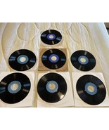 Set Of 7 Seeburg 1000 BMS Basic 16 2/3 RPM Records - $74.25