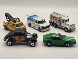 1980&#39;s MATCHBOX LOT-1981 Peterbilt-1985 Breakdown-1985 GT-1985 Ford-1982... - $17.13
