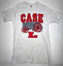 Vtg 1991 Case Corporation L Tractor Graphic T-Shirt Adult L Gray FOTL Sgl Stitch - $23.70