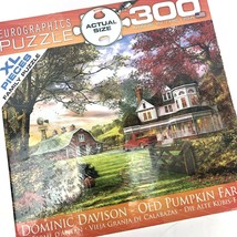 Old Pumpkin Farm Puzzle by Dominic Davison 300 XL Pc USA Sealed Victorian House - £31.45 GBP
