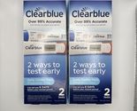 Clearblue Over 99% Accurate Early Combo Pack Pregnancy Tests 2 Tests - $21.99