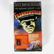 New! Frankenstein 1931 Black &amp; White 1999 VHS Classic Monsters Collection - $14.99