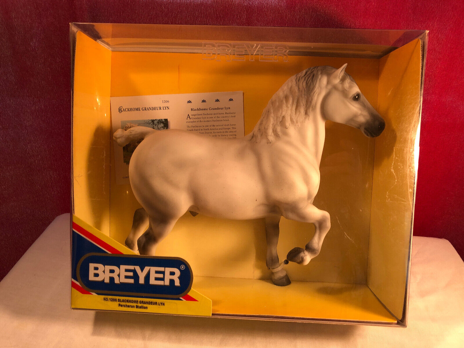 Breyer Blackhome Grandeur Lyn Horse Figure In Original Box - $59.99