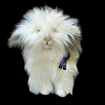 Realistic Old English Sheepdog Plush Jaag Stuffed Animal White Gray Fluf... - £14.97 GBP