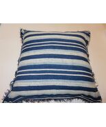 Ralph Lauren Maisy St Jean Linen Stripe Fringed Deco pillow $215 - $160.56 CAD