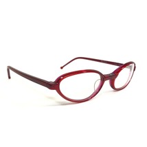 Vintage la Eyeworks Eyeglasses Frames DIZ 655 Clear Fuchsia Red 48-20-135 - £59.62 GBP