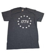 GILDAN DRY BLEND **1776** Men&#39;s Dark Gray Size Medium - T Shirt - $17.69